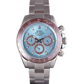 Rolex Daytona Ice Blue Dial Brown Bezel Stainless Steel Bracelet 621572