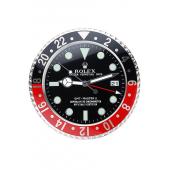 Replica Rolex GMT Master II Wall Clock Black-Red  622478