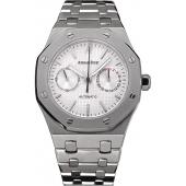 Swiss Audemars Piguet Royal Oak White Dial Stainless Steel Case And Bracelet  622872