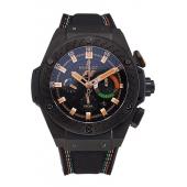 Cheap Swiss Hublot Big Bang Limited Edition Formula 1 Black And Orange Dial Black Case Black Fabric Strap  622884