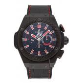 Cheap Swiss Hublot Big Bang Limited Edition Formula 1 Black And Red Dial Black Case Black Fabric Strap  622885