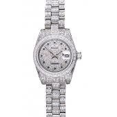 Swiss Rolex DateJust Diamond Dial Stainless Steel 622022