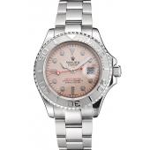 Swiss Rolex Yacht-Master Champagne Dial Stainless Steel Case And Bracelet