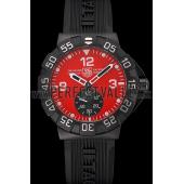 Tag Heuer Formula One Grande Date Red Dial Rubber Bracelet 622277