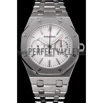 Swiss Audemars Piguet Royal Oak White Dial Stainless Steel Case And Bracelet  622872