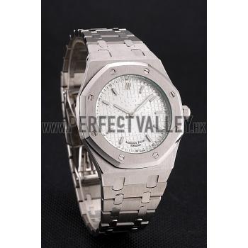 Audemars Piguet Royal Oak Fondation White Dial Stainless Steel Case And Bracelet