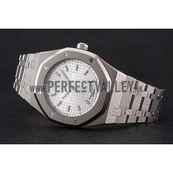 Audemars Piguet Royal Oak Fondation White Dial Stainless Steel Case And Bracelet