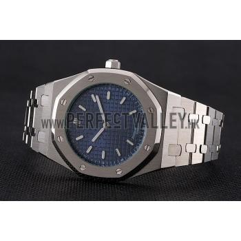 Cheap Audemars Piguet Royal Oak Fondation Blue Dial Stainless Steel Case And Bracelet