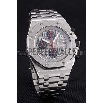 Swiss Audemars Piguet Royal Oak Offshore Grey Dial Stainless Steel Case And Bracelet  622870