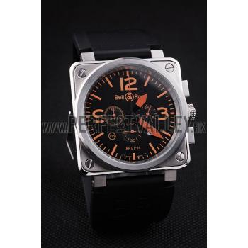 Replica BR01-94 Black-Orange Dial-br25