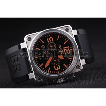 Replica BR01-94 Black-Orange Dial-br25