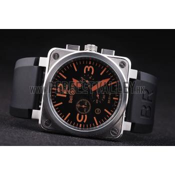 Replica BR01-94 Black-Orange Dial-br25