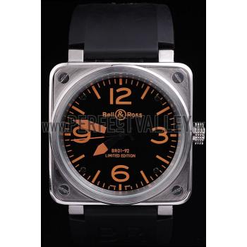 BR01-92 Black-Orange Dial-br21 Replica