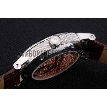 Breguet Classique Complications Stainless Steel Case Brown Leather Strap 80159