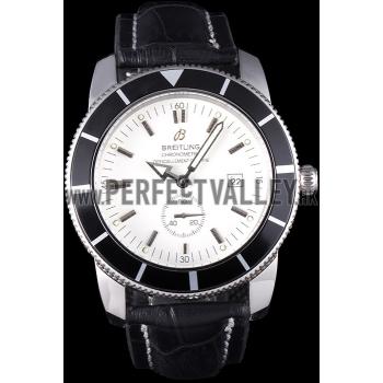 Breitling Certifie SuperOcean White Dial Black Tachymeter