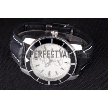 Breitling Certifie SuperOcean White Dial Black Tachymeter