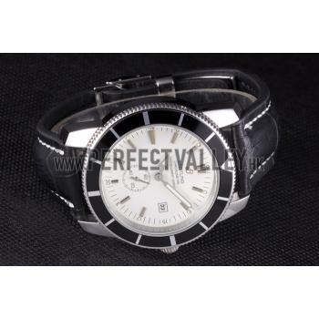 Breitling Certifie SuperOcean White Dial Black Tachymeter