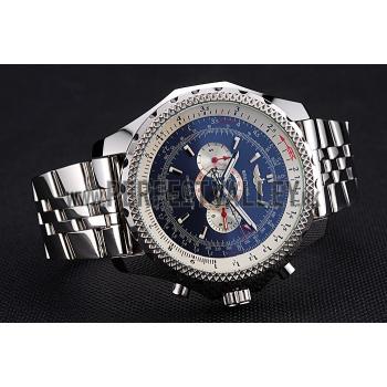 Breitling Bentley Supersports Blue Dial Stainless Steel Case And Bracelet 622221 Replica