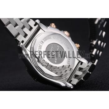 Replica Swiss Breitling Certifie Stainless Steel Bezel White Dial 80289