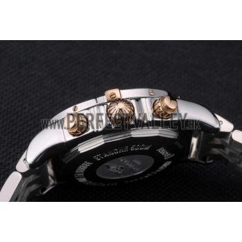 Replica Swiss Breitling Certifie Stainless Steel Bezel White Dial 80289