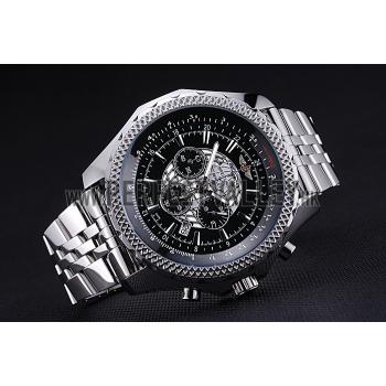 Breitling Bentley B05 Unitime Black Dial Stainless Steel Bracelet  622520