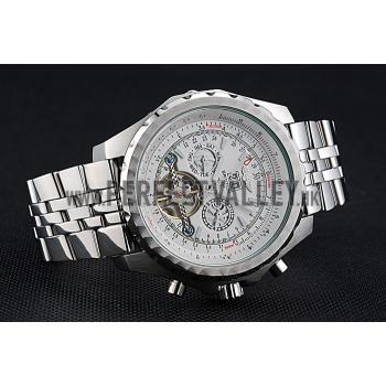 Breitling Bentley Mulliner Tourbillon White Dial Stainless Steel Case And Bracelet  622732