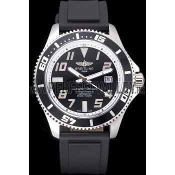 Breitling Superocean 42 Abyss White Accents Rubber Bracelet  622507