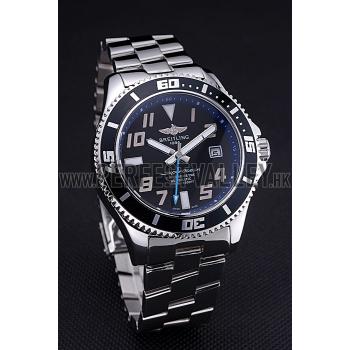 Breitling Superocean 44 Abyss Blue Accents Stainless Steel Bracelet  622506