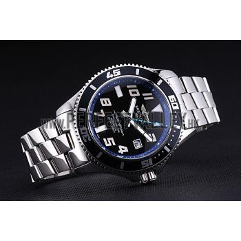 Breitling Superocean 44 Abyss Blue Accents Stainless Steel Bracelet  622506