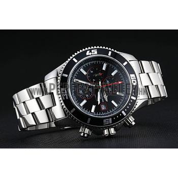 Breitling Superocean Chronograph II Black Dial Stainless Steel Bracelet  622428