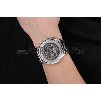 Breitling Bentley Mulliner Tourbillon Black Dial Stainless Steel Case And Bracelet  622731