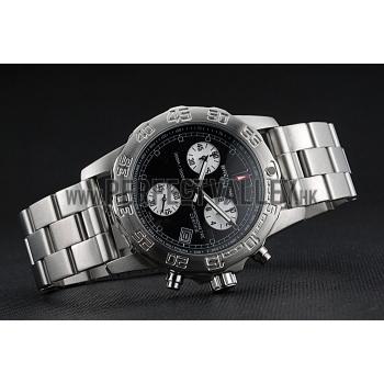 Replica Breitling Colt Chronograph II Black Dial Stainless Steel Bracelet  622427