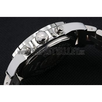 Replica Breitling Colt Chronograph II Black Dial Stainless Steel Bracelet  622427