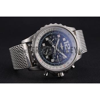 Swiss Breitling Professional Chronospace Black Dial Stainless Steel Case And Bracelet  622874