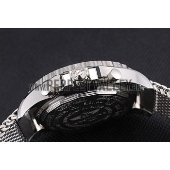 Swiss Breitling Professional Chronospace Black Dial Stainless Steel Case And Bracelet  622874