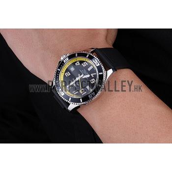 Replica Breitling Superocean Black Yellow Dial Watch  622331