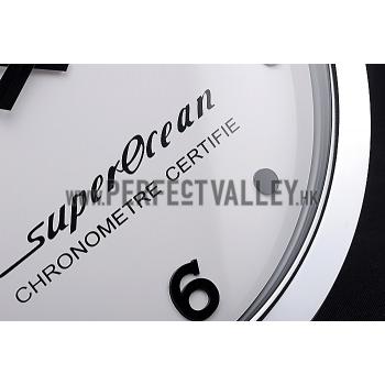 Breitling Superocean Wall Clock Silver-White  622463 Replica