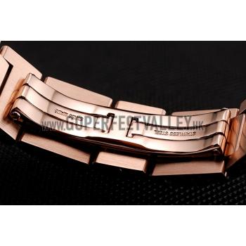 Swiss Cartier Ballon Bleu 40 MM Diamond Dial Diamond Case Rose Gold Bracelet 1453881