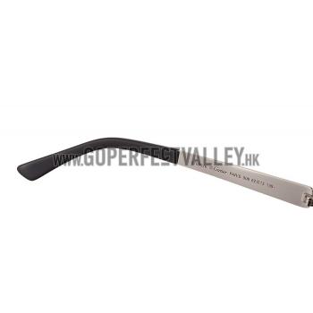 Cartier Wild Panthere Detail Silver Frame Silver Temples Sunglasses 308191