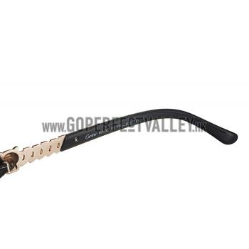 Cheap Cartier Golden Diamond Detail Black Frame Sunglasses 308278