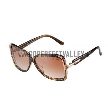 Cartier Tortoiseshell Frame Brown Lenses Sunglasses 308255 Replica