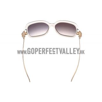 Replica Cartier Panthere Wild de Cartier White Frame Sunglasses  308070