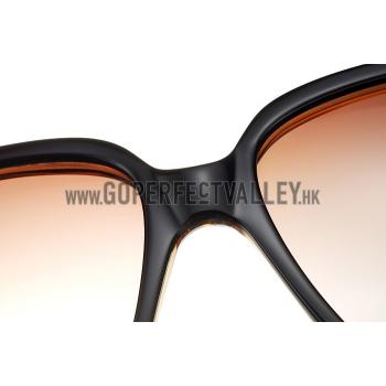 Cartier Panthere Diamond Detail Brown Frame Sunglasses 308289