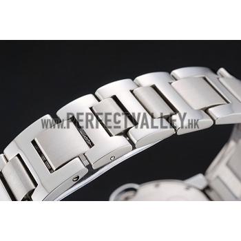 Cartier Ballon Bleu 42mm Black Dial Stainless Steel Case And Bracelet Replica