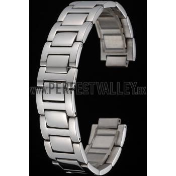 Cartier Brushed Stainless Steel Link Bracelet  622605