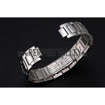 Cartier Brushed Stainless Steel Link Bracelet  622605