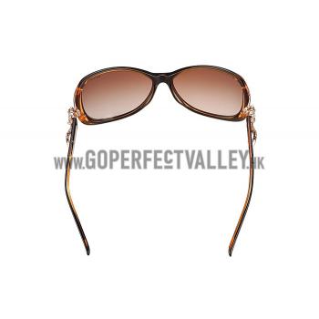 Cartier Decor Panthere Brown Frame Sunglasses 308073