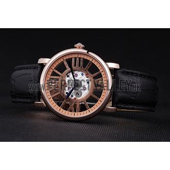 Cartier Rotonde Skeleton Flying Tourbillon Black 621966