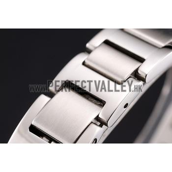 Replica Cartier Ballon Bleu 30mm White Dial Stainless Steel Case Two Tone Bracelet