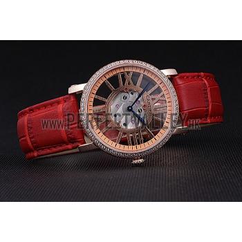 Cartier Rotonde Skeleton Flying Tourbillon Red 621962